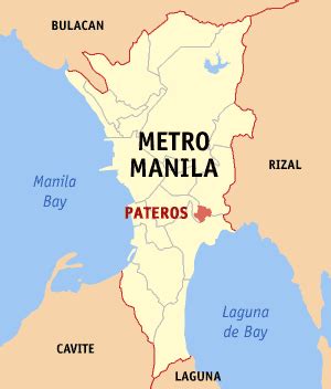 Pateros Map .